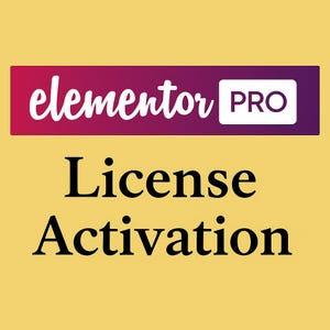 Elementor Pro License Activation Service | Genuine WordPress Plugin Install & Auto Updates | 1 Year Support