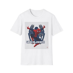 Web-Slinger Graphic Unisex T-Shirt, Superhero Tee, Cool Graphic Shirt, Spidey Fan Gift, Casual Wear, Birthday Present, Collectible Apparel