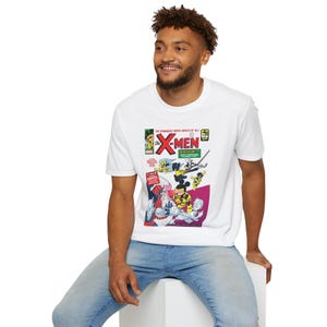 X-Men Mickey and Friends Comic Art Unisex T-Shirt | Vintage Style Tee, Graphic Tee, Superhero Apparel, Gift for Fans, Comic Book Lover