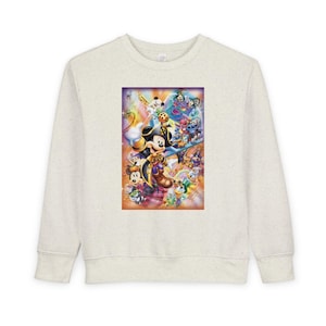 Mickey and Friends Magical Toddler Sweatshirt, Disney Inspired, Gift for Kids, Cozy Pullover, Birthday Party, Holiday Apparel