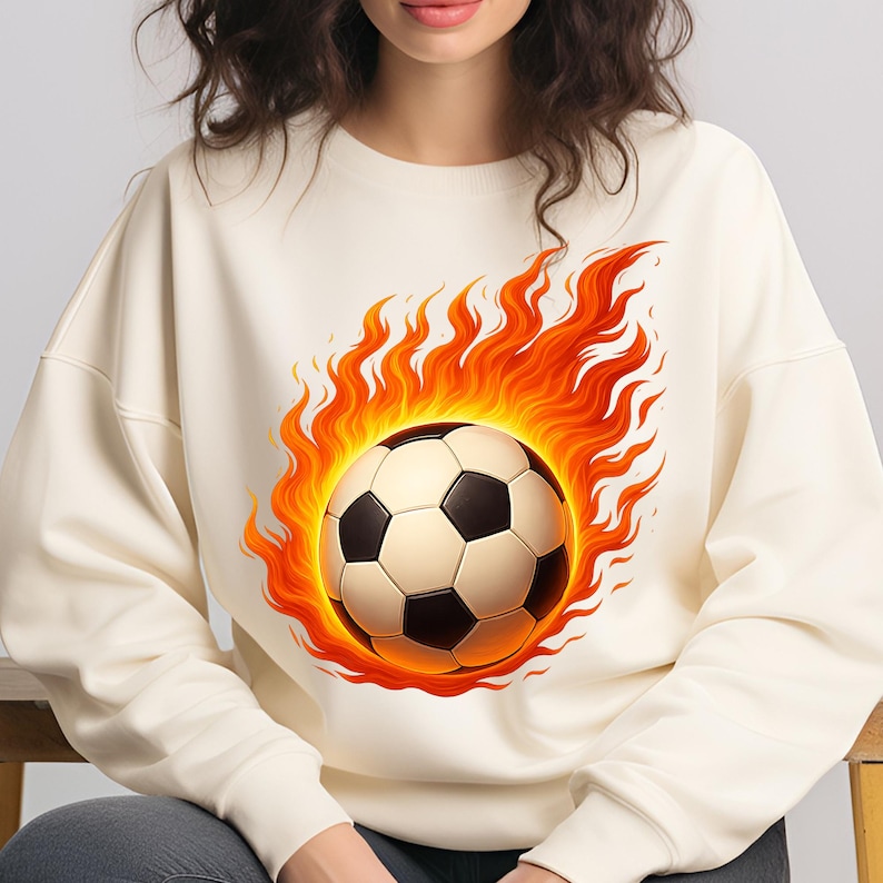 Flaming Soccer Ball PNG,T-Shirt Design,Soccer PNG,Trending PNG,Soccer Mom Png,Soccer Shirt Png,Fire Png,Sublimation Designs,Digital Download