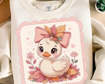 Goose PNG T-Shirt Design Trendy Fall PNG Autumn PNG Fall Vibes Png Fall Goose Png Cozy Season Png Sublimation Designs Digital Download
