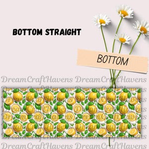 Inflated Lemon 40oz Tumbler Wrap, Summer Tumbler Wrap, Fruit Tumbler Wrap, Trendy Tumbler Wrap, Stanley 40oz Tumbler, Digital Download