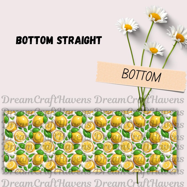 Inflated Lemon 40oz Tumbler Wrap, Summer Tumbler Wrap, Fruit Tumbler Wrap, Trendy Tumbler Wrap, Stanley 40oz Tumbler, Digital Download