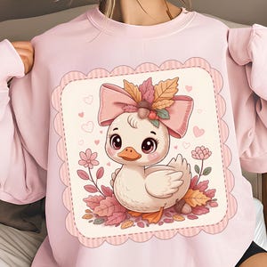 Goose PNG T-Shirt Design Trendy Fall PNG Autumn PNG Fall Vibes Png Fall Goose Png Cozy Season Png Sublimation Designs Digital Download