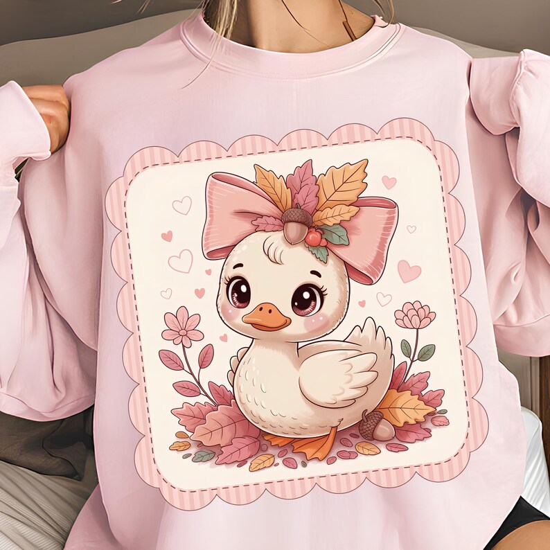 Goose PNG T-Shirt Design Trendy Fall PNG Autumn PNG Fall Vibes Png Fall Goose Png Cozy Season Png Sublimation Designs Digital Download