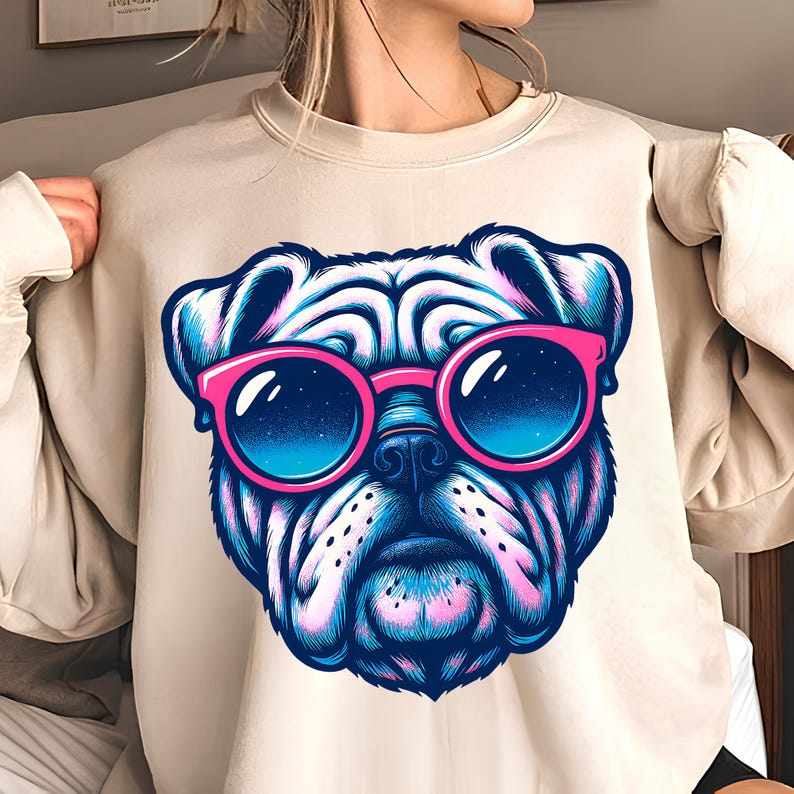 Bulldog PNG T-Shirt Design Dog Lover PNG Puppy PNG Dog Png Bulldogs Shirt Png English Bulldog Sublimation Designs Trending Digital Download