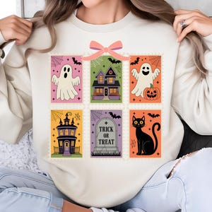Trick Or Treat PNG T-Shirt Design Trendy Halloween Png Halloween Shirt Png  Halloween PNG Design Ghost Sublimation Designs Digital Download