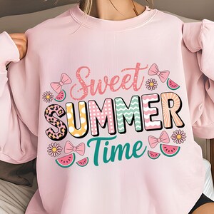Sweet Summer Time PNG T-Shirt Design Retro PNG Summer Vibes PNG Trending Png Vacation Png Beach Png Sublimation Designs Digital Download
