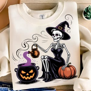 Witch PNG T-Shirt Design Trendy Halloween PNG Spooky Girl PNG Png Halloween Shirt Png Witch Shirt Sublimation Designs Digital Download