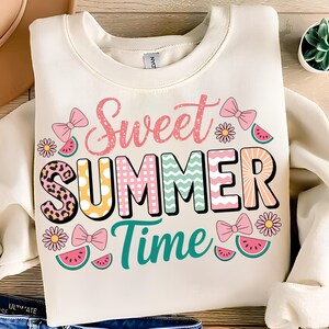 Sweet Summer Time PNG T-Shirt Design Retro PNG Summer Vibes PNG Trending Png Vacation Png Beach Png Sublimation Designs Digital Download