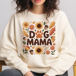 Dog Mama PNG T-Shirt Design Autumn PNG Trending PNG Dog Mom Png Dog Lover Png Popular Png  Boho Fall Png Sublimation Design Digital Download