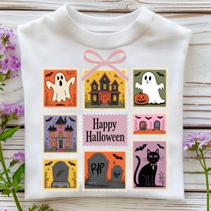 Happy Halloween PNG T-Shirt Design Trendy Halloween Png Halloween Shirt Png  Halloween PNG Design Ghost Sublimation Designs Digital Download