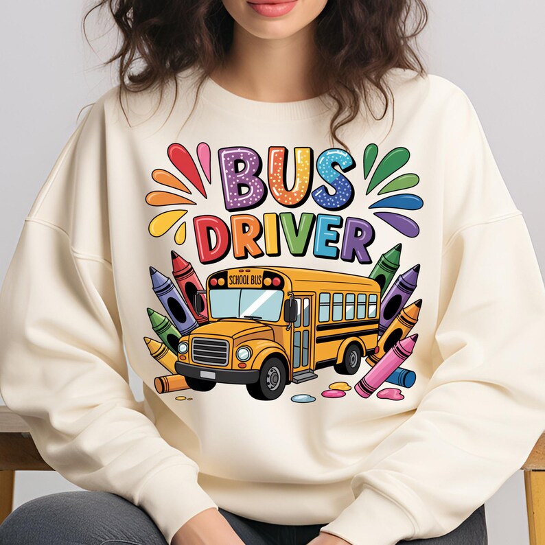 School Bus Driver PNG T-Shirt Design Trending PNG School Bus PNG Back To School Png Best Bus Driver Png Sublimation Designs Digital Download