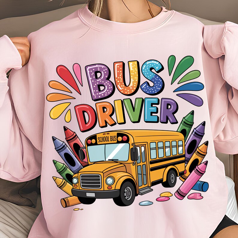 School Bus Driver PNG T-Shirt Design Trending PNG School Bus PNG Back To School Png Best Bus Driver Png Sublimation Designs Digital Download