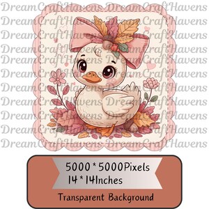Goose PNG T-Shirt Design Trendy Fall PNG Autumn PNG Fall Vibes Png Fall Goose Png Cozy Season Png Sublimation Designs Digital Download