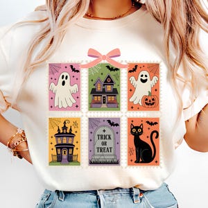 Trick Or Treat PNG T-Shirt Design Trendy Halloween Png Halloween Shirt Png  Halloween PNG Design Ghost Sublimation Designs Digital Download