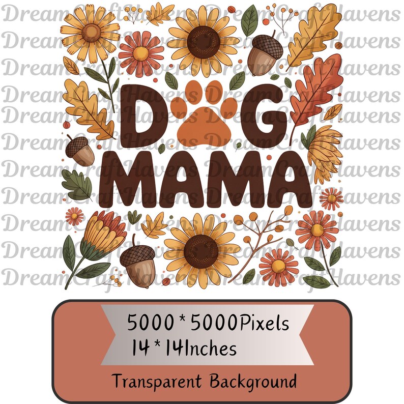 Dog Mama PNG T-Shirt Design Autumn PNG Trending PNG Dog Mom Png Dog Lover Png Popular Png  Boho Fall Png Sublimation Design Digital Download