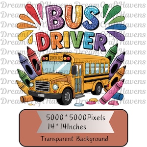 School Bus Driver PNG T-Shirt Design Trending PNG School Bus PNG Back To School Png Best Bus Driver Png Sublimation Designs Digital Download