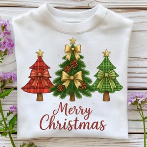 Merry Christmas PNG TShirt Design Christmas Tree PNG Christmas Shirt PNG Christmas Png Christmas Bow Png Sublimation Design Digital Download