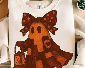 Retro Halloween-spook PNG T-shirtontwerp schattig spook PNG Halloween-shirt PNG Trendy Halloween Png Trendy sublimatie ontwerpen digitale download