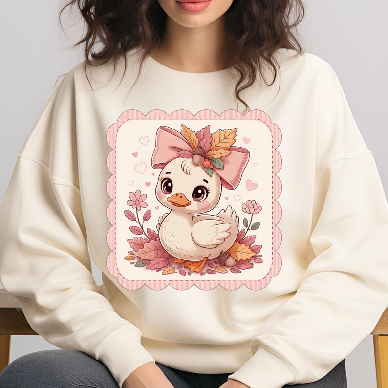 Goose PNG T-Shirt Design Trendy Fall PNG Autumn PNG Fall Vibes Png Fall Goose Png Cozy Season Png Sublimation Designs Digital Download