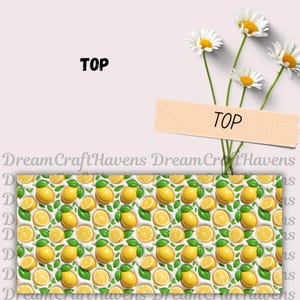 Inflated Lemon 40oz Tumbler Wrap, Summer Tumbler Wrap, Fruit Tumbler Wrap, Trendy Tumbler Wrap, Stanley 40oz Tumbler, Digital Download