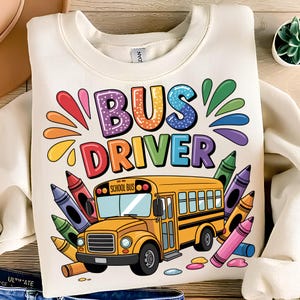 School Bus Driver PNG T-Shirt Design Trending PNG School Bus PNG Back To School Png Best Bus Driver Png Sublimation Designs Digital Download