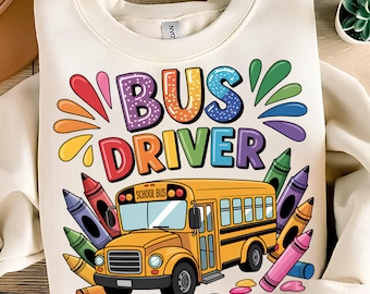 School Bus Driver PNG T-Shirt Design Trending PNG School Bus PNG Back To School Png Best Bus Driver Png Sublimation Designs Digital Download