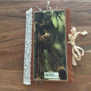 Handgemachtes Junk Journal, Junk Journal, Woodland Journal, Woodland Junk Journal