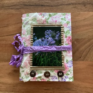 Vintage Junk Journal, Gratitude, Travel, Scrapbook, Writing, Flowers
