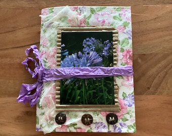 Vintage Junk Journal, Gratitude, Travel, Scrapbook, Writing, Flowers