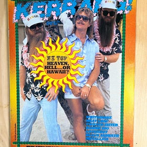 KERRANG! Magazine No 40 (1983) Jake E. Lee, Gillan Joins Sabbath, Ozzy & more!