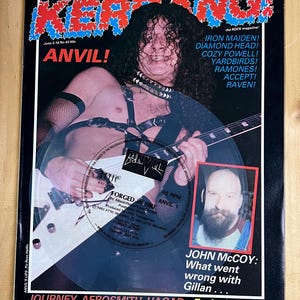 KERRANG! Magazine No 43 (1983) w/ Flexi-Disc!