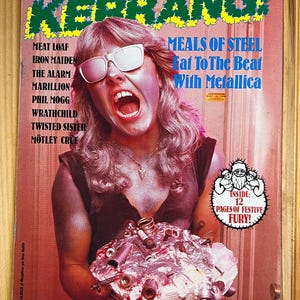 KERRANG! Magazine No 83 (1984)