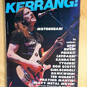 KERRANG! Magazine No 7 (1982) MOTÖRHEAD and more!
