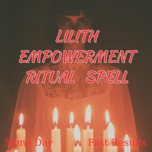 Lilith Empowerment Spell Kit – Unlock Inner Power, Confidence & Independence