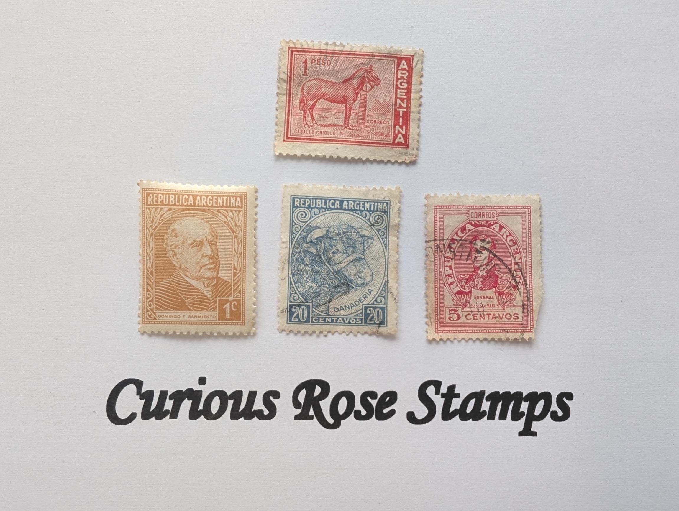 ★外国切手　アルゼンチン　使用済み200枚 ☆外国切手アルゼンチン使用済み200枚