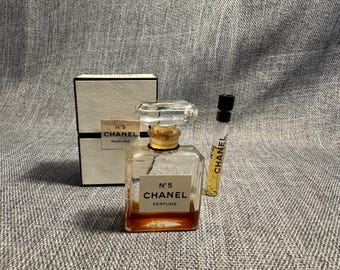 Rare 1970s Vintage Chanel No 5 Pure Parfum (extrait) 8ml - Etsy