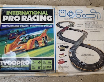 Vintage Tyco pro Electric Racing System International Pro Racing # 8105 HO TYCO