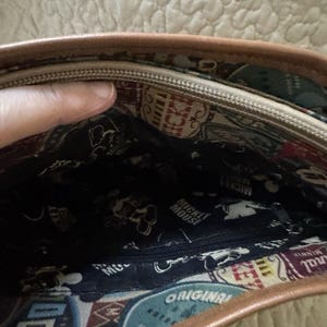 Disney Mickey Mouse Pluto Vintage Crossbody Messenger Bag image 4
