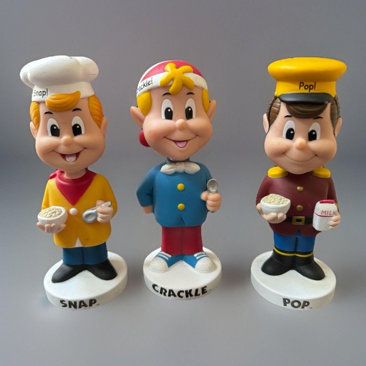 Snap, Crackle and Pop Figurines - Etsy Canada