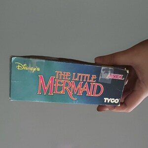 Vintage Disney Little Mermaid Ariel Doll Tyco NRFB w/ Original Box & Outfit Rare image 6