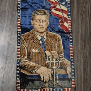 John F Kennedy Rug - Etsy