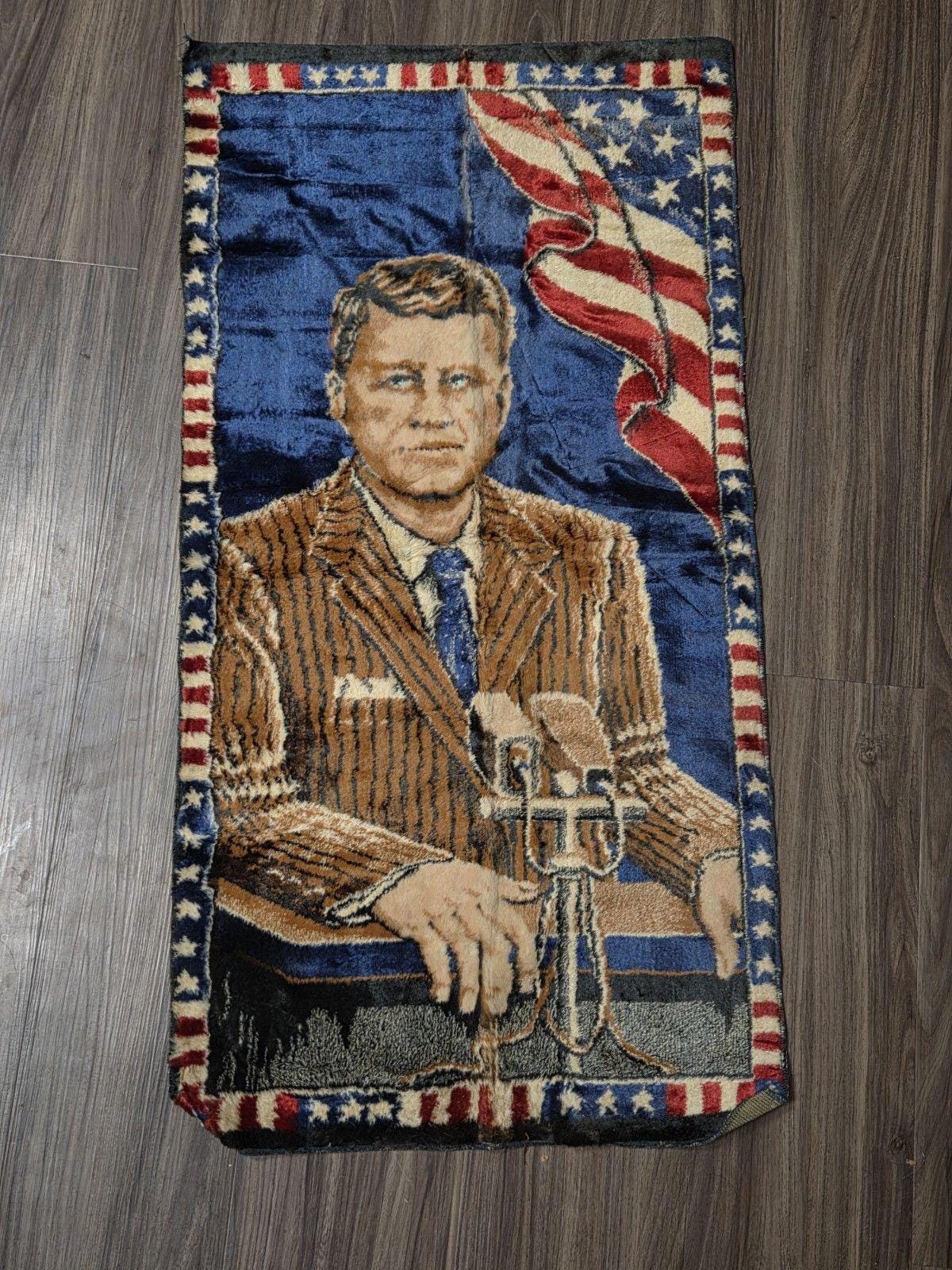 John F Kennedy Rug - Etsy