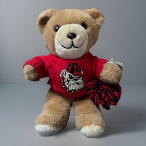 Oso de peluche vintage Gund con suéter de los Bulldogs de la UGA (Universidad de Georgia) - Peluche - Animal de peluche 10