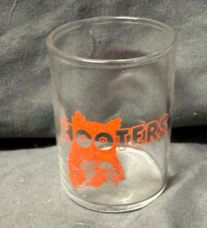 Hooters Shot Glass - Etsy