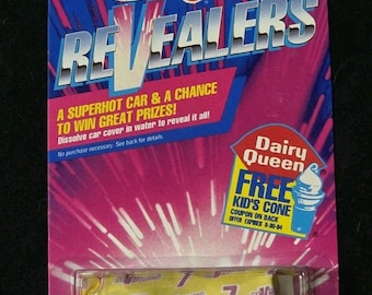 1992 Mattel Hot Wheels Revealers Dairy Queen Brand New Versiegelt #7