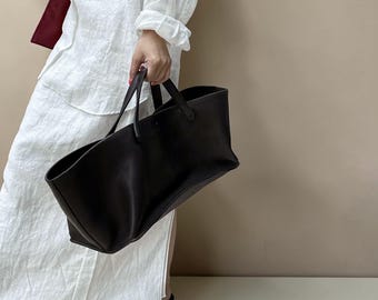 Tote Bag, Spacious Work Handbag, Large Eco Leather Shoulder Shopper,Travel Laptop Carryall Purse, Large Shoulder Bag for Women, gift for mom