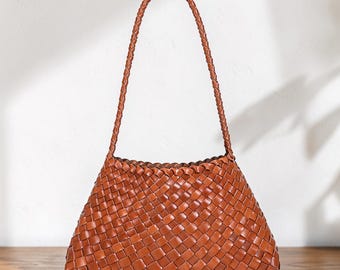 Leather Bag for her, Large Capacity bag, gift for her, Gift for Motherinlaw, wife's bag, Cowhide Leather bag, Mother's Day, Sale Last Chance